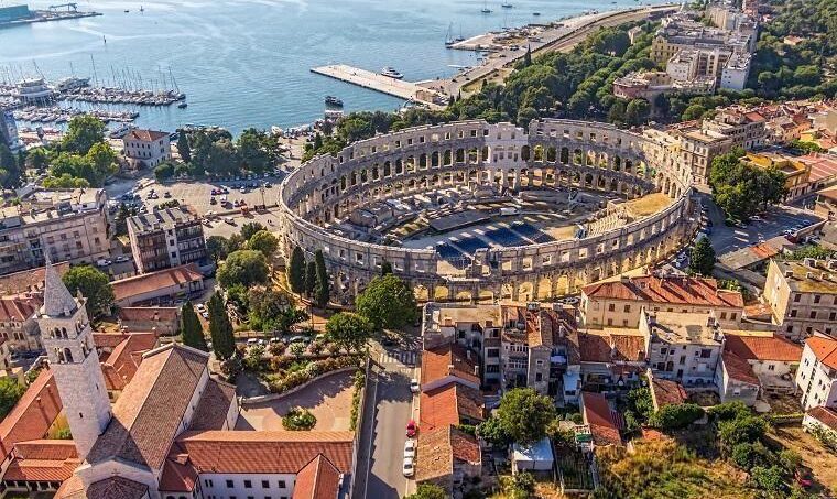 The city of Pula – a substitute for Rome in Croatia!
